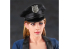 Hasegawa maquette figurine 52327 12Real Figure Collection No.19 &quot;Police américaine&quot; 1/12