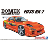 Aoshima maquette voiture 63996 Mazda RX-7 FD3S Bomex 1999 1/24