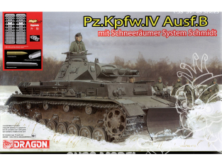DRAGON maquette militaire 6764 Panzer IV avec Lame Déblaiement 1/35