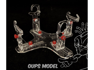 Vertigo VMP027 Ensemble de montage Professionnel 7248 pour avions 1/48 1/72 1/87 1/100 1/144