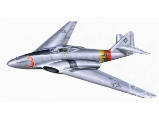 Planet Model PLT131 Messerschmitt Me 262 HG III full resine kit 1/72