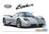 Aoshima maquette voiture 56028 Pagani Zonda C12S 2000 1/24