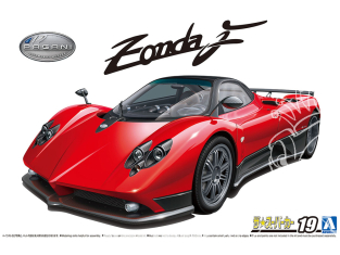 Aoshima maquette voiture 56035 Pagani Zonda F 2005 1/24