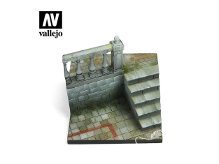 Vallejo diorama SC010 section urbaine avec escalier