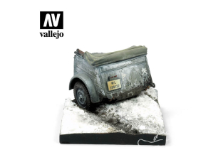 Vallejo diorama SC007 Base Kubelwagen (arrière)