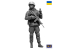 MB maquette militaire 24085 Série Guerre russo-ukrainienne kit №1 Soldat ukrainien Défense de Kiev mars 2022 1/24