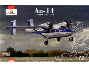 Amodel maquettes avion 72379 Antonov An-14 NATO Code Clod 1/72