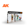AK interactive ak35015 PHOTOGRAPHES (DIFFÉRENTES ÉPOQUES) 1/35