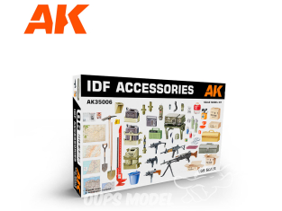 AK interactive ak35006 ACCESSOIRES DE TERRAIN IDF 1/35