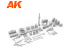 AK interactive ak35006 ACCESSOIRES DE TERRAIN IDF 1/35