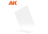 AK interactive ak6572 FEUILLE DE STYRÈNE 0,3, 0,5 et 0,7 mm d&#039;épaisseur x 245 x 195 mm 3 unités