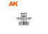 AK interactive ak6573 FEUILLE DE STYRÈNE 0,3 mm d&#039;épaisseur x 245 x 195 mm 3 unités