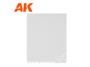 AK interactive ak6582 Feuille d'Eau Transparente Fine Eau 245 x 195mm / 9.64 x 7.68″ FEUILLE ACRYLIQUE TEXTURÉE 1 Unité