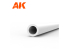 AK interactive ak6542 Tube creux diamètre 2.00 x 350mm TUBE CREUX STYRENE (6 unités)