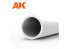 AK interactive ak6544 Tube creux diamètre 4.00 x 350mm TUBE CREUX STYRENE (4 unités)