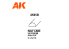 AK interactive ak6551 Demi rond 1.00 x 350mm DEMI ROND STYRENE 5 unités