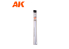 AK interactive ak6557 Profilé en U 5.0 largeur x 350mm STYRENE U CHANNEL 3 unités