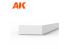 AK interactive ak6527 Bandes 1.50 x 4.00 x 350mm STYRENE STRIP 9 unités