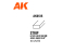 AK interactive ak6515 Bandes 0.75 x 2.00 x 350mm STYRENE STRIP 10 unités