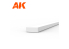 AK interactive ak6515 Bandes 0.75 x 2.00 x 350mm STYRENE STRIP 10 unités