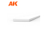 AK interactive ak6511 Bandes 0.50 x 4.00 x 350mm STYRENE STRIP 10 unités