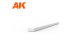 AK interactive ak6508 Bandes 0.50 x 1.00 x 350mm STYRENE STRIP 10 unités