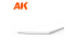 AK interactive ak6506 Bandes 0.30 x 5.00 x 350mm STYRENE STRIP 10 unités