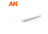 AK interactive ak6507 Carré 0.50 x 0.50 x 350mm STYRENE STRIP 10 unités