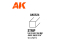 AK interactive ak6524 Carré 1.50 x 1.50 x 350mm STYRENE STRIP 10 unités