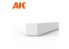 AK interactive ak6529 Carré 2.00 x 2.00 x 350mm STYRENE STRIP 9 unités