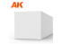 AK interactive ak6535 Carré 5.00 x 5.00 x 350mm STYRENE STRIP 4 unités