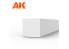 AK interactive ak6533 Carré 3.00 x 3.00 STYRENE STRIP 6 unités