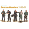 DRAGON maquette militaire 6574 Guerriers allemands 1940-41 1/35