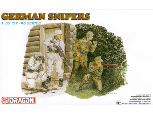 dragon maquette militaire 6093 Snipers allemand WWII 1/35