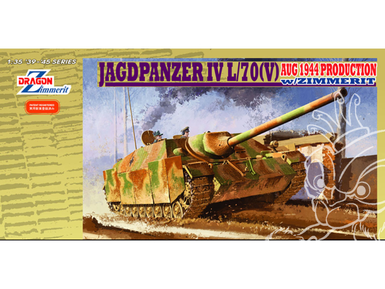 DRAGON maquette militaire 6589 Jagdpanzer IV L/70 avec Zimmerit 1/35