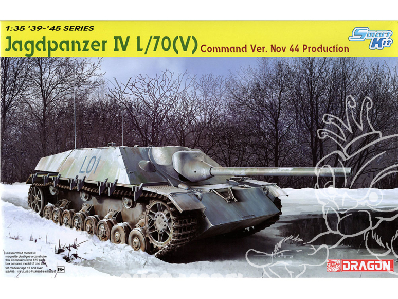 DRAGON maquette militaire 6978 Jagdpanzer IV L/70(V) Nov. 44 Fabrication 1/35