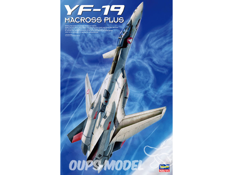 Hasegawa maquette 65651 Macross PlusYF-19 1/48