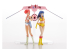 HASEGAWA maquette avion 64524 &quot;Dirty Pair&quot; Kei et Yuri avec Lovely Angel 1/300