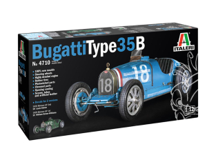Italeri maquette voiture 4710 Bugatti Type 35B 1/12