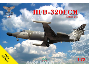SOVA-M maquette avion 72014 HFB-320 EMC Hansa Jet 1/72