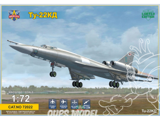 MODELSVIT maquette avion 72022 Tupolev Bombardier moyen Tu-22KD "Shilo" 1/72