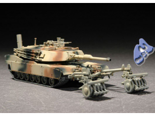 TRUMPETER maquette militaire 07278 CHARD LOURD US M1A1 ABRAMS MI