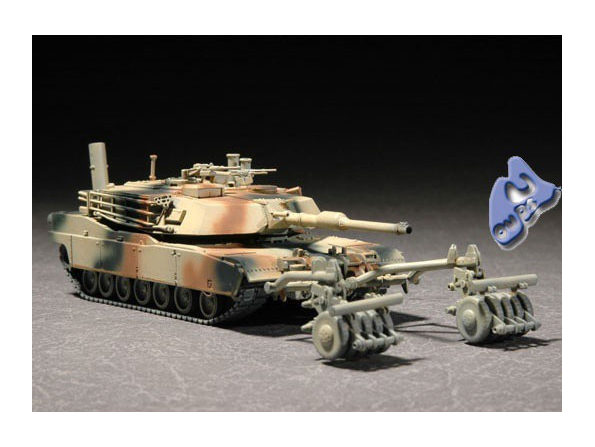 TRUMPETER maquette militaire 07278 CHARD LOURD US M1A1 ABRAMS MI