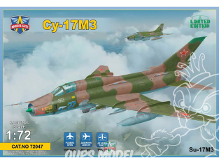 MODELSVIT maquette avion 72047 Soukhoï Chasseur-bombardier avancé Su-17M3 1/72