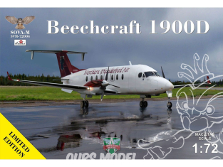 SOVA-M maquette avion 72004 Beechcraft 1900D 1/72