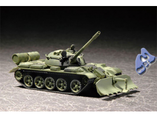 TRUMPETER maquette militaire 07284 CHAR MOYEN SOVIETIQUE T-55 BT