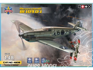 MODELSVIT maquette avion 4806 Messerschmitt Bf.109 D-1 1/48