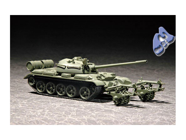 TRUMPETER maquette militaire 07283 CHAR MOYEN SOVIETIQUE T-55 K