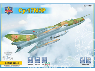 MODELSVIT maquette avion 72048 Chasseur-bombardier de reconnaissance Su-17M3R 1/72