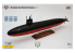 MODELSVIT 1402 Sous-Marin USS Permit (SSN-594) 1/144